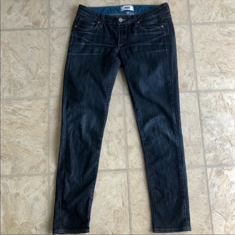 Size 28 Paige skyline ankle peg jeans